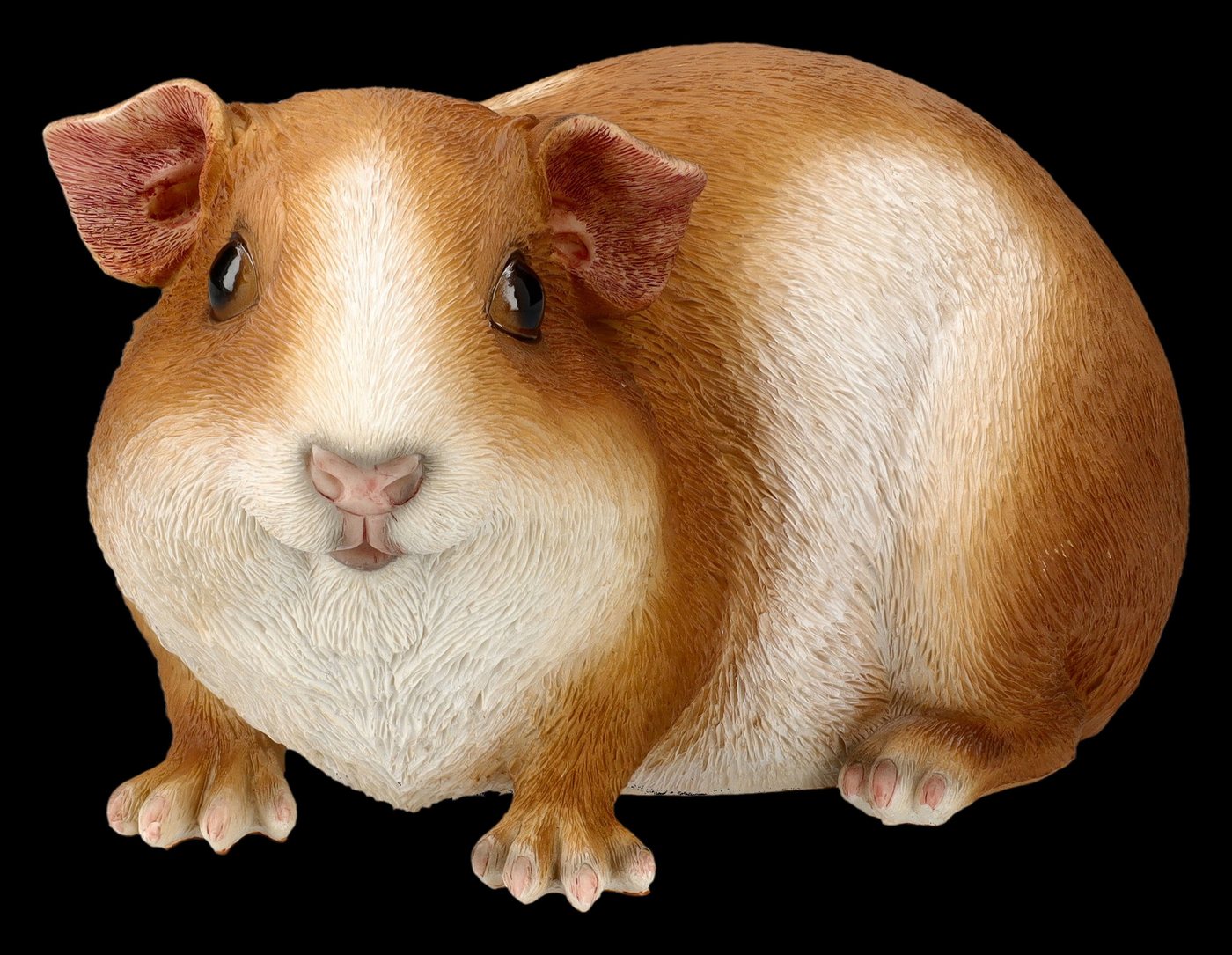 Figuren Shop GmbH Gartenfigur Gartenfigur - Meerschweinchen groß - HotAnt - Tierfigur Dekofigur Deko
