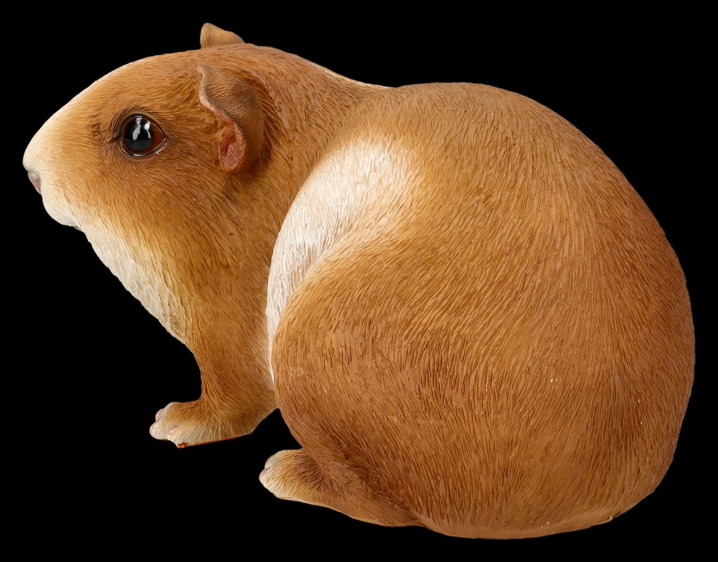Figuren Shop GmbH Gartenfigur Gartenfigur - Meerschweinchen groß - HotAnt - Tierfigur Dekofigur Deko Bild 3