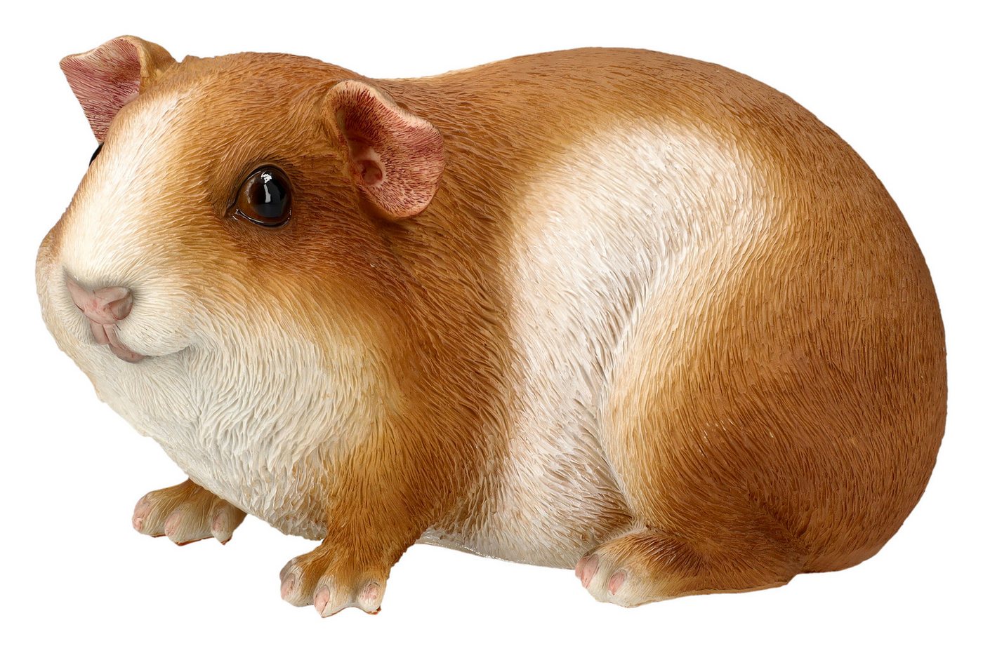 Figuren Shop GmbH Gartenfigur Gartenfigur - Meerschweinchen groß - HotAnt - Tierfigur Dekofigur Deko Bild 4