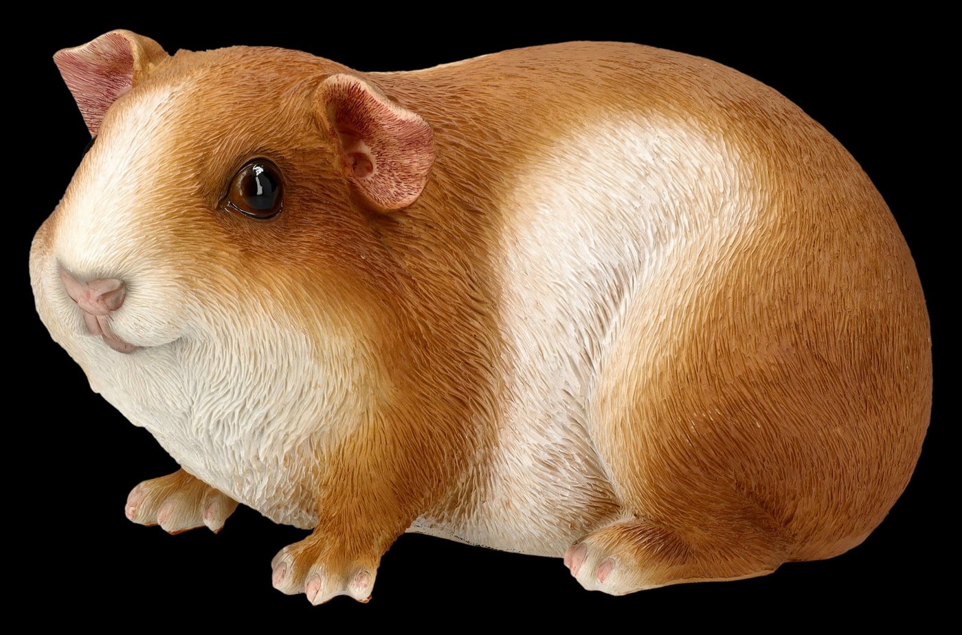 Figuren Shop GmbH Gartenfigur Gartenfigur - Meerschweinchen groß - HotAnt - Tierfigur Dekofigur Deko Bild 5
