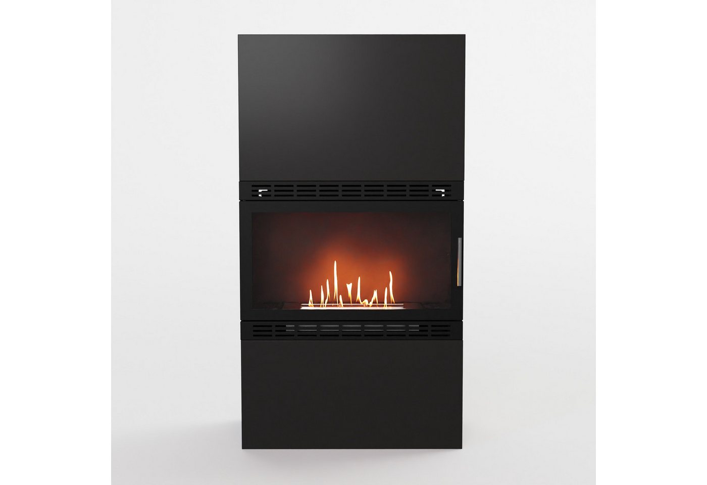 GLOW FIRE Echtfeuer-Dekokamin Lillesand Hoch XL Vision Ethanolkamin, Bioethanol Kamin, 3h Dauer, Heizleistung bis 2KW Bild 5