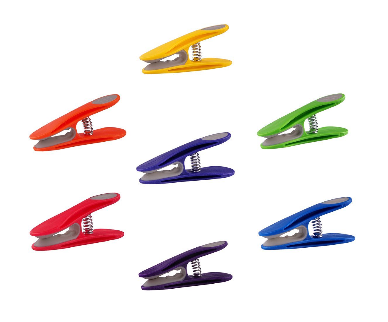 trendfinding Wäscheklammern 70 Wäscheklammern Regenbogen Edelstahl - Klammerbeutel Smileys, Mit neuester Klammertechnik für empfindliche Wäsche Bild 4