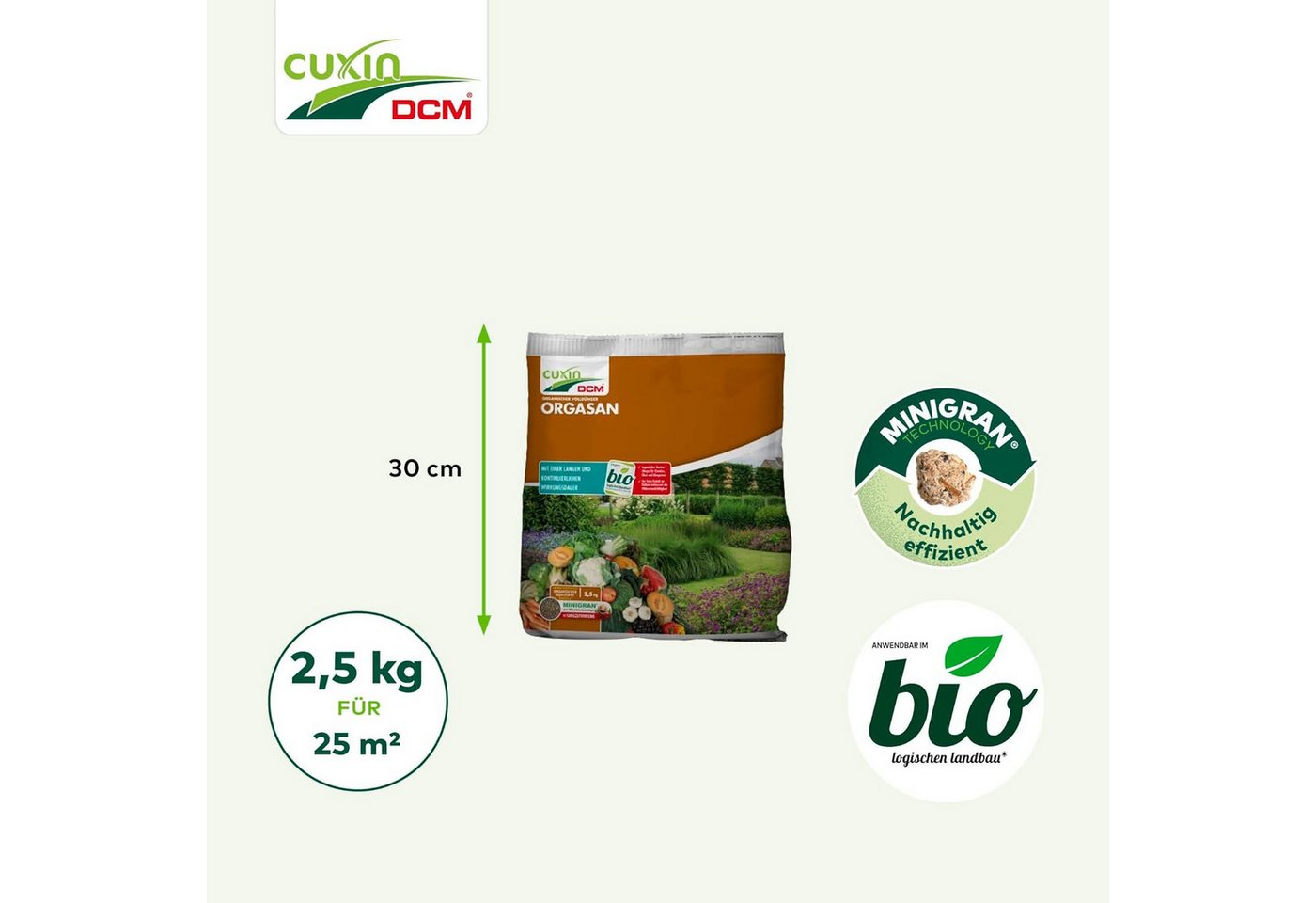 Cuxin DCM Spezialdünger Cuxin DCM Orgasan 2,5 kg Bild 3