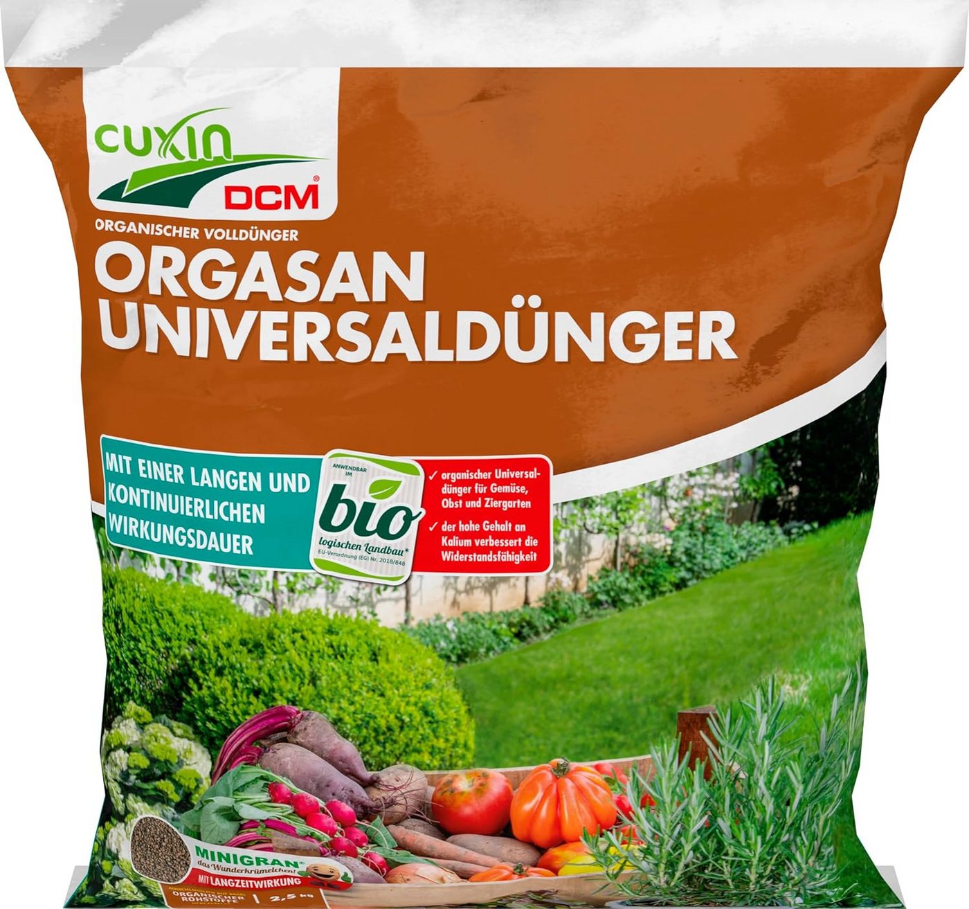 Cuxin DCM Spezialdünger Cuxin DCM Orgasan 2,5 kg Bild 5