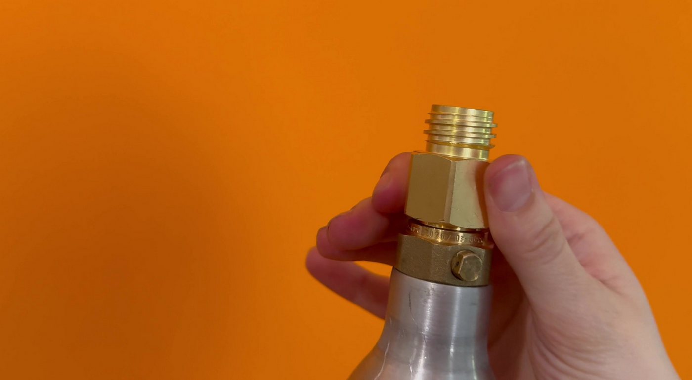 BERNUS Küchenarmatur Umrüstsatz für den Quooker Cube zur Nutzung von CO2-Flaschen (2-St) CO2 Starter-Set zur Nutzung von handelsüblichen CO2-Zylindern Bild 5