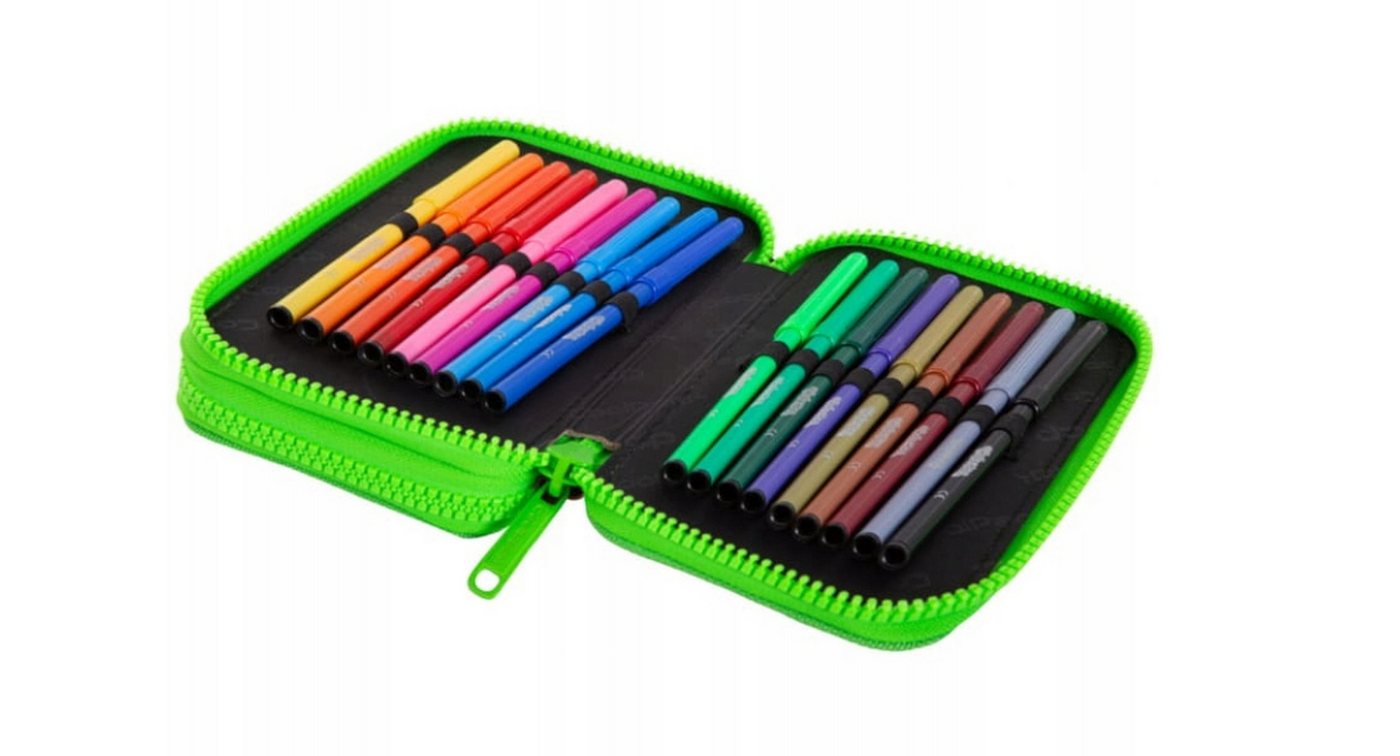 Festivalartikel Federtasche Minecraft Schüleretui, 20-teilig, Pixel Green, Starpak Bild 3
