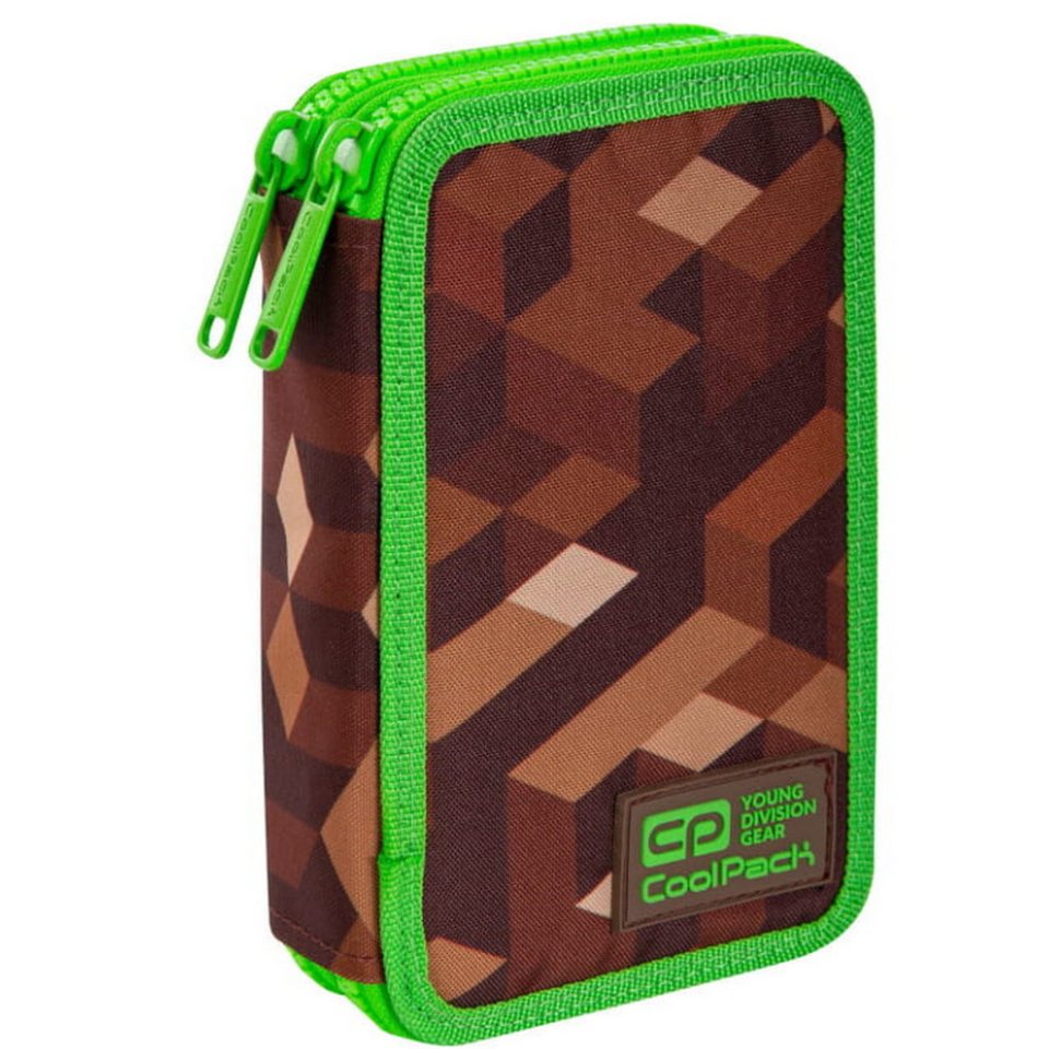 Festivalartikel Federtasche Minecraft Schüleretui, 20-teilig, Pixel Green, Starpak Bild 4