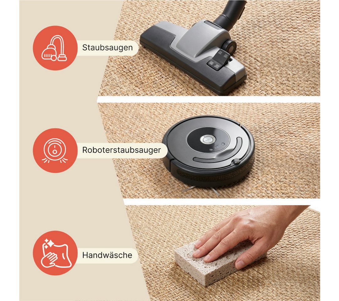 Tapiso Outdoorteppich YUCANA, quadratisch, Höhe: 6 mm, quadratisch, wetterfest und UV-beständig