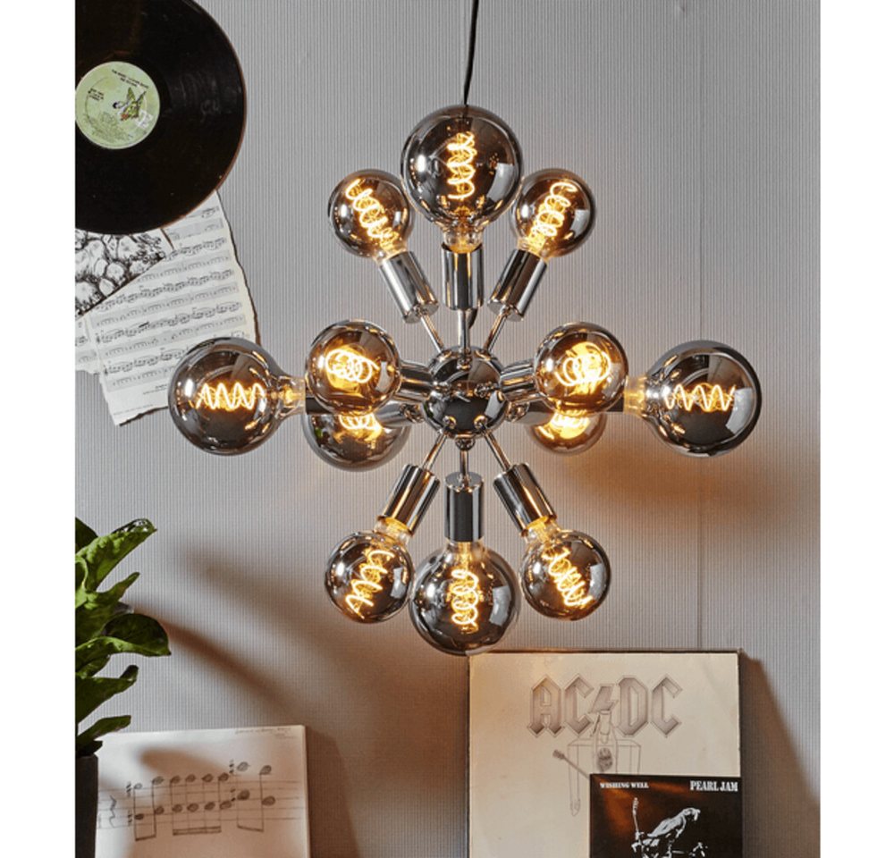 STAR TRADING LED-Leuchtmittel "Spiral Filament" E27, 2W, 2100K, 50lm, warmweiß, Ra: 90, E27, warmweiß