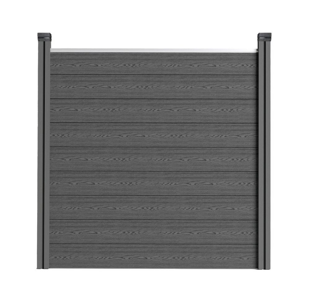 HOME DELUXE Pfostenkappe Pfostenabdeckung mit Solar LED Beleuchtung (8 St)