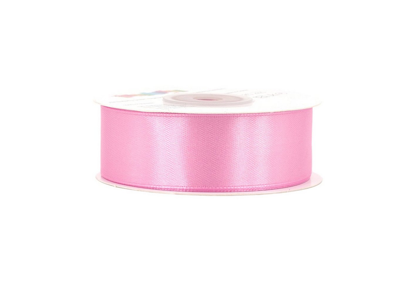 Creativery Satinband, Satinband 25mm x 25m Rolle Rosa Bild 3