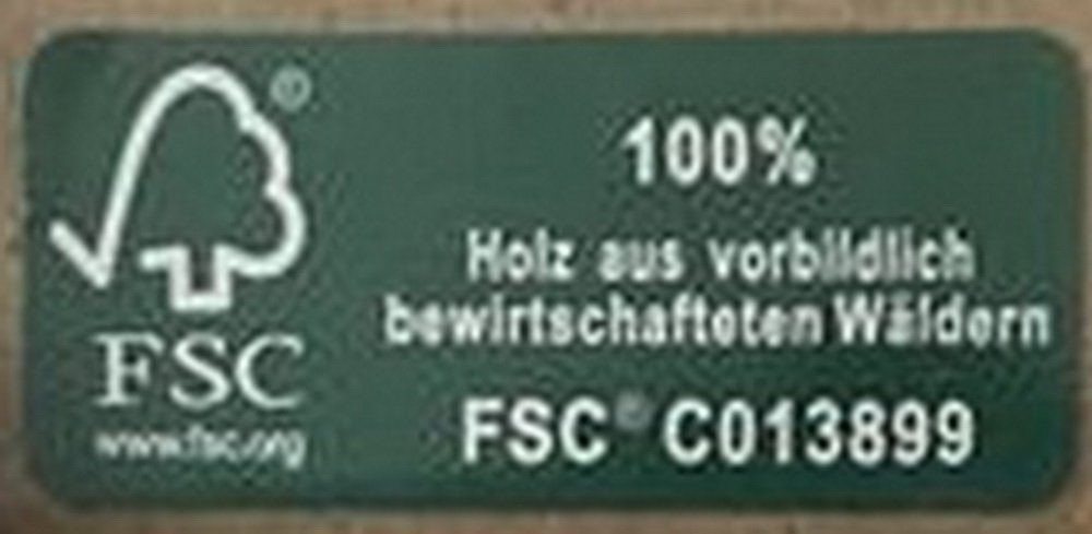 Oslo MasterLine Einzelrahmen Holz massiv Echtglas Hoch- Querformat Puzzlerahmen FSC-zertifiziert, 15x20 gold Bild 5