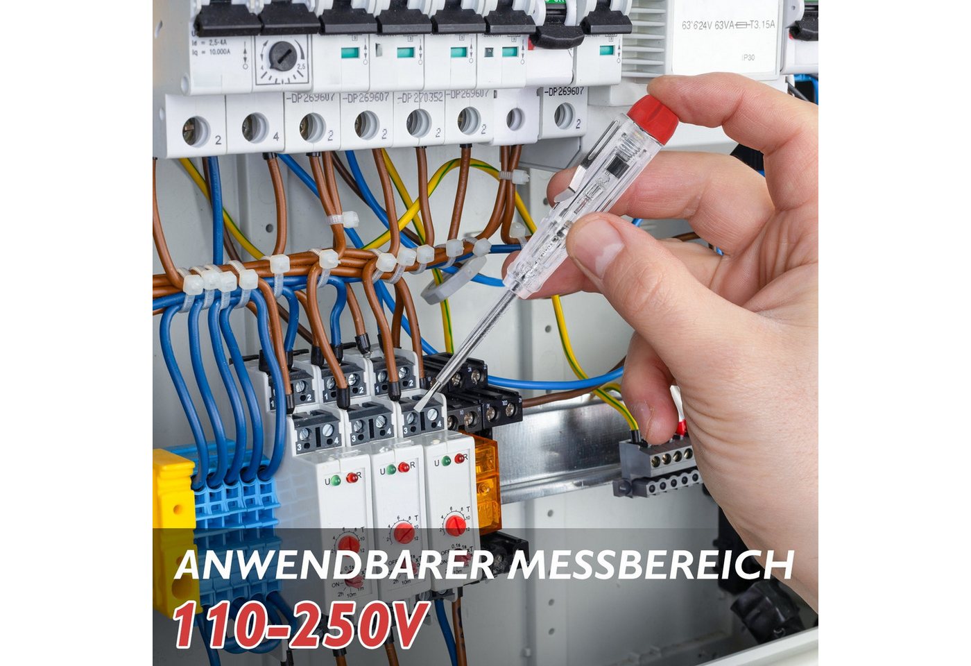 Mustbau Schraubendreher 9 Pcs VDE Schraubendreher-Satz Schlitz, 9 Stücke isolierte Schraubendreher Bild 4