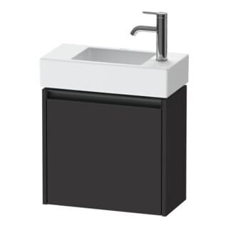 Duravit Waschtischunterschrank Ketho.2 48,4x23,8cm, An L, gra m, 1 Tür, wandhängend