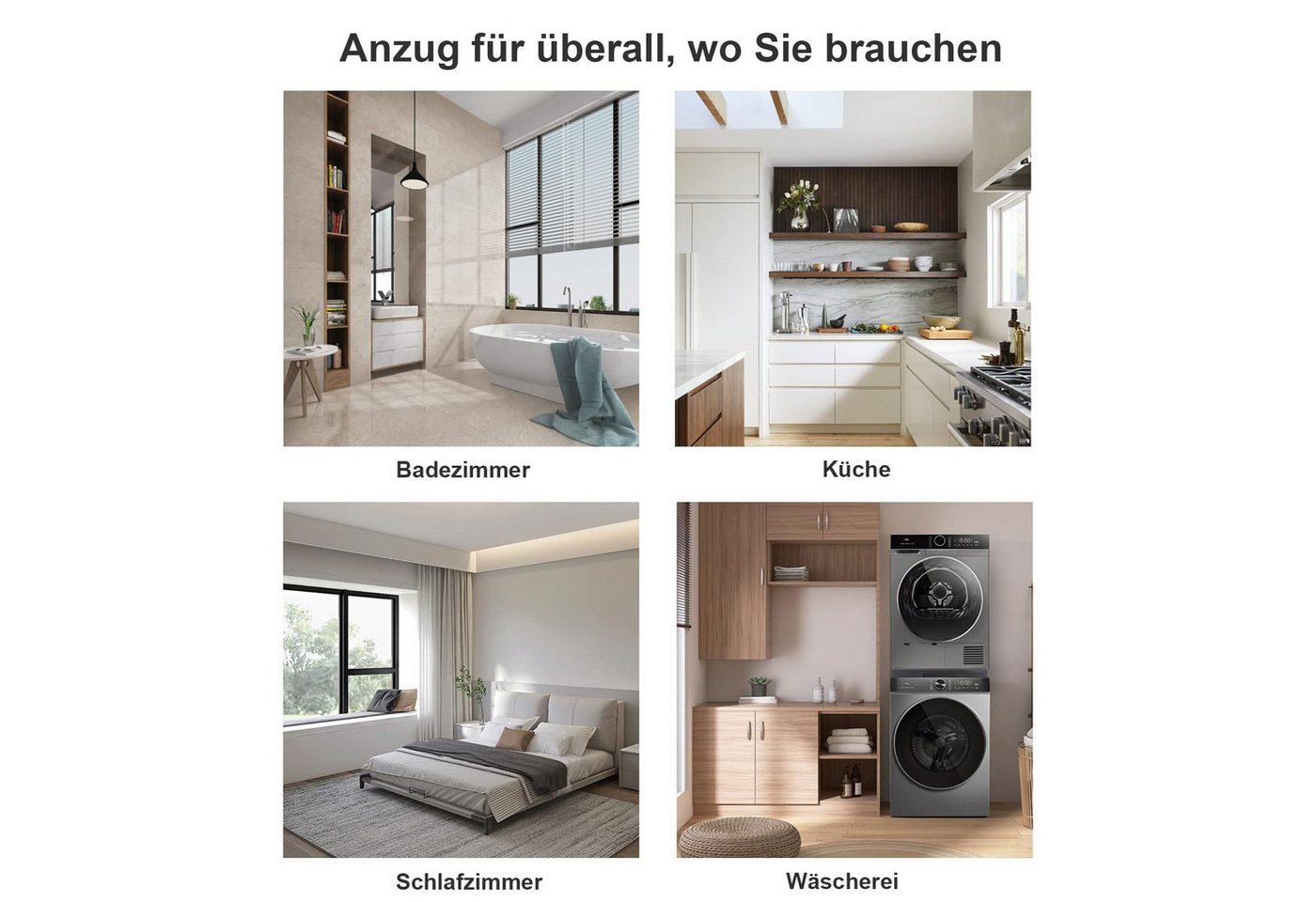 HAUSS SPOLE Duschablage Badregal mit rostfrei Küchenregal für Wandmontage Eckablage Bild 4