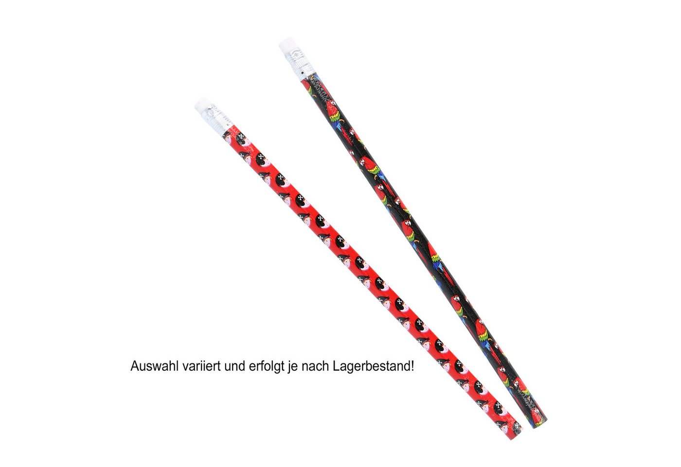 com-four Bleistift 2B mit Radiergummi, (60-tlg), Schreibstifte für Büro, Schule und Zeichnen Bild 4