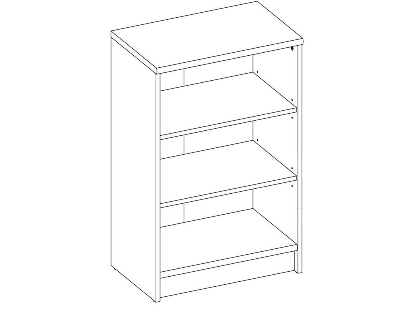PREISBRECHER Regal Olli, 54 x 86 x 34 cm (B/H/T)