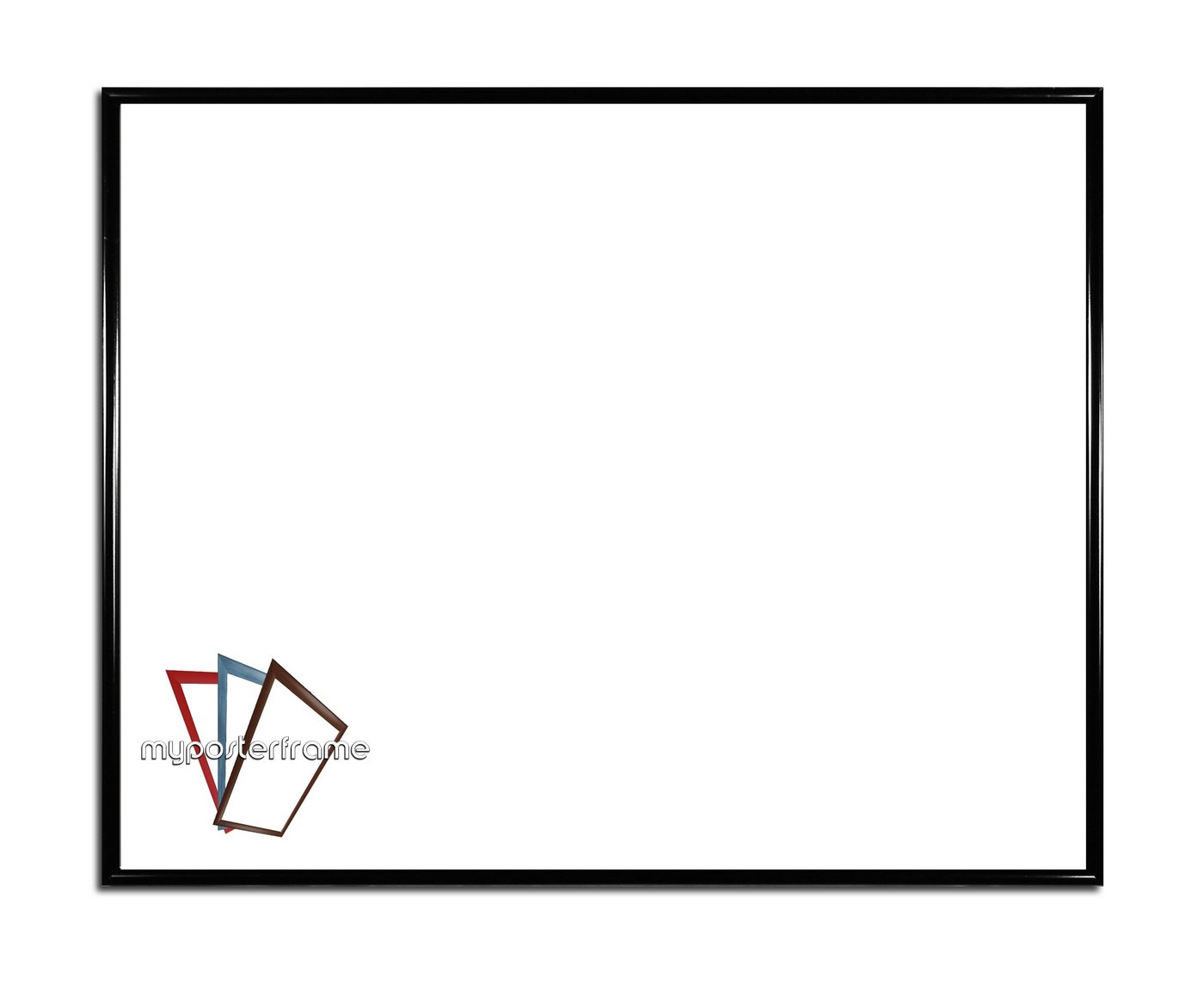 myposterframe Einzelrahmen Bilderrahmen Atlas, (1 Stück), 40x55 cm, Schwarz matt, Kunststoff Bild 5