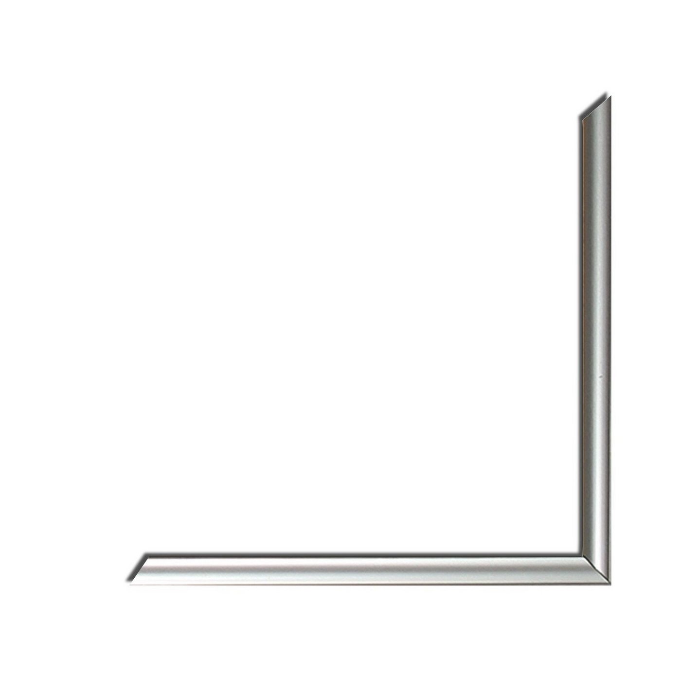 myposterframe Einzelrahmen Bilderrahmen Atlas, (1 Stück), 32x48 cm, Silber, Kunststoff Bild 4