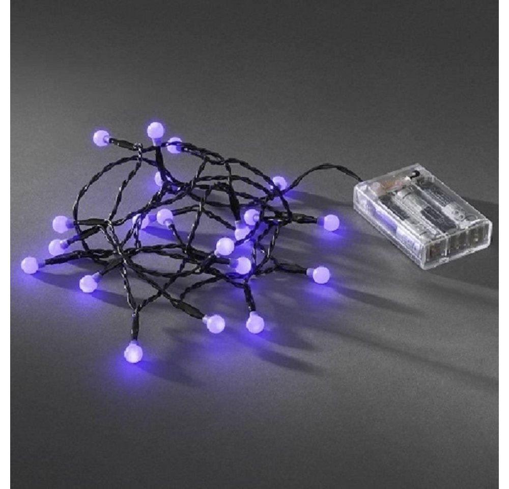 KONSTSMIDE LED-Lichterkette 1491-457 LED Globe-Lichterkette 20er Batterie