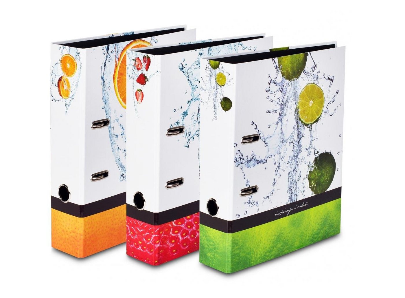 Livepac Office Aktenordner 3 verschiedene Motivordner "Livepac Fruits" / DIN A4 / 75mm breit Bild 4