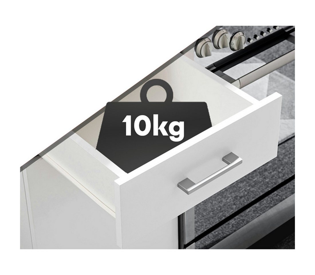 OMILI Unterschrank OLVIT - OL-D40-1 (Küchenschrank, Einzelschränke, 1-St., Breite 40 cm) Front 18mm