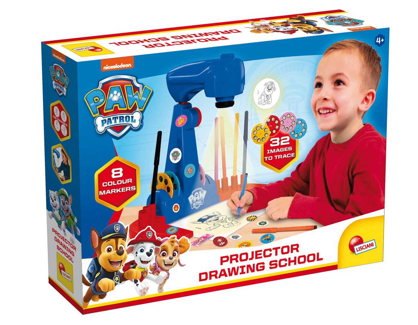 Lisciani Kreativset Paw Patrol Zeichenschule mit Projektor Bild 2