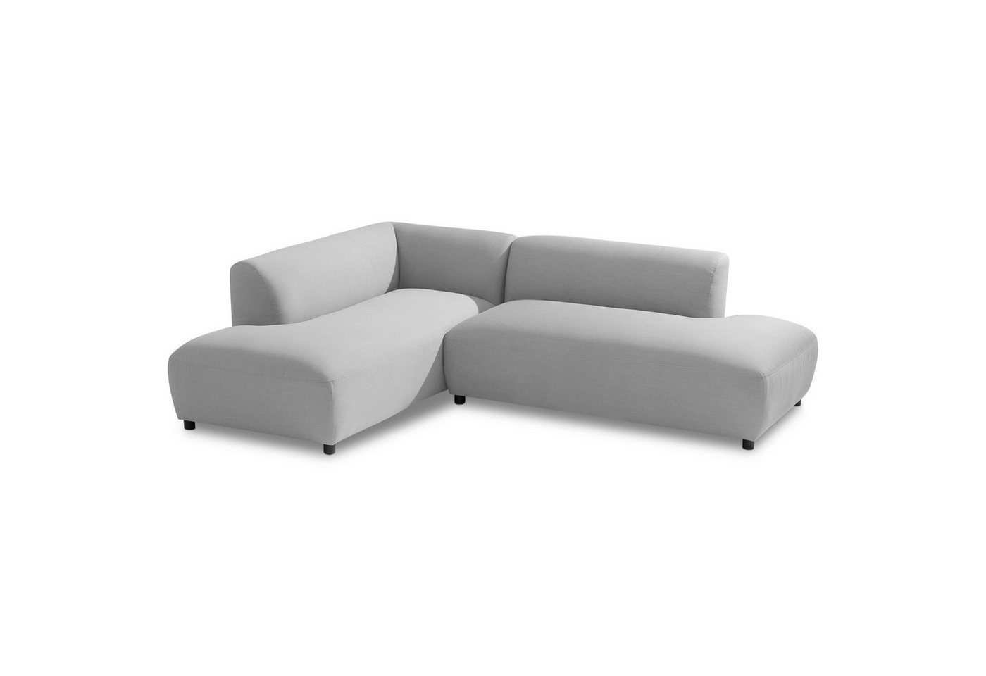 IDIMEX Gartensofa CALABRIA, Modernes Outdoor Sofa gepolstert mit Rückenlehne wasserabweisend grau Bild 3