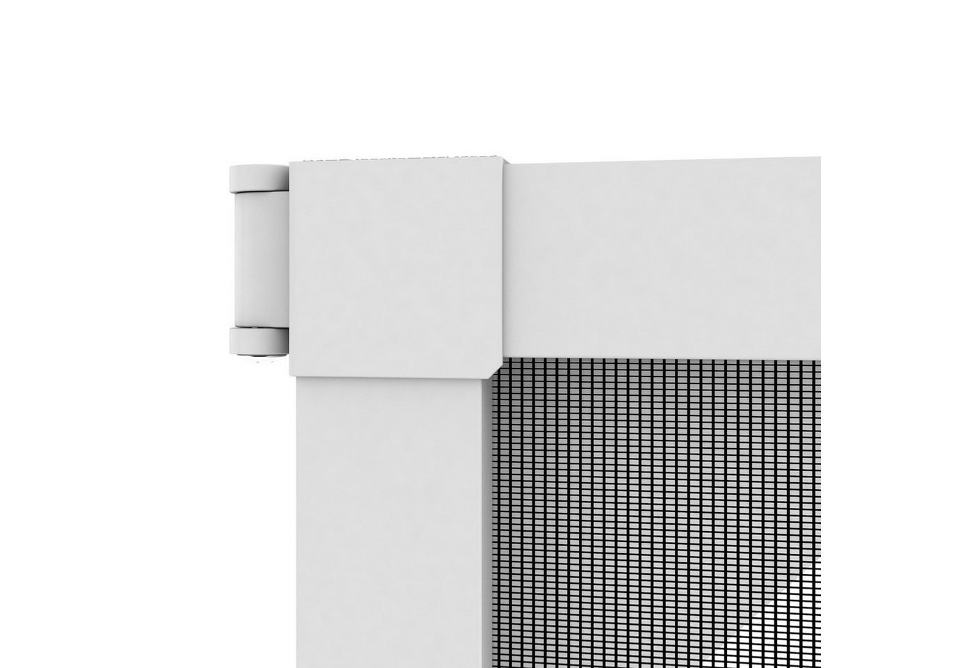 matrasa Insektenschutz-Tür Teleskop Bausatz Premium - ohne Sägen - Fliegengitter für Tür, (Alurahmen in Anthrazit, 100 x 210 cm), inkl. automatischem Türschließer Bild 5