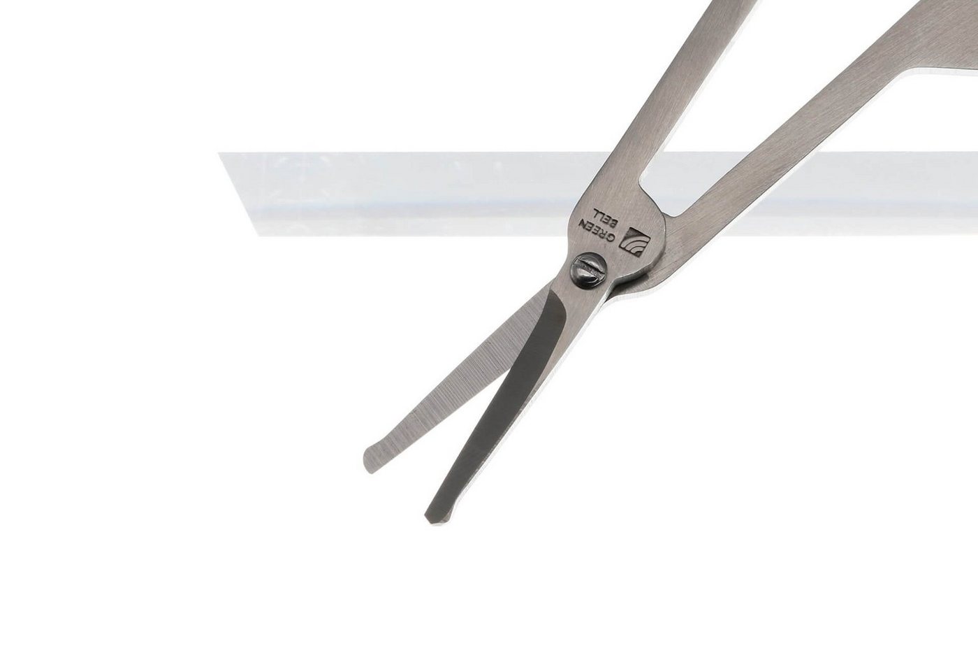 Seki EDGE Nasenhaarschere SS-908, Made in Japan, 95mm, Für Nasenhaare, Nasenhaartrimmer, für Diabetiker geeignet, Edelstahl Bild 2