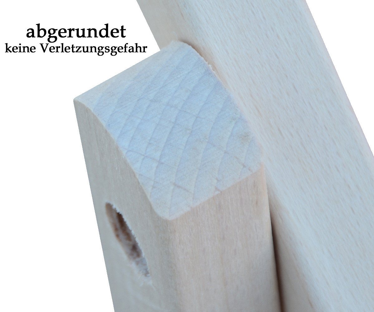 Systafex® Gartenliege Relaxliege Liegestuhl Strandstuhl Gartenliege Sonnenliege beige, Liegestuhl mit Bezug, 1 St., fertig montiert, Premiumqualität Bild 2