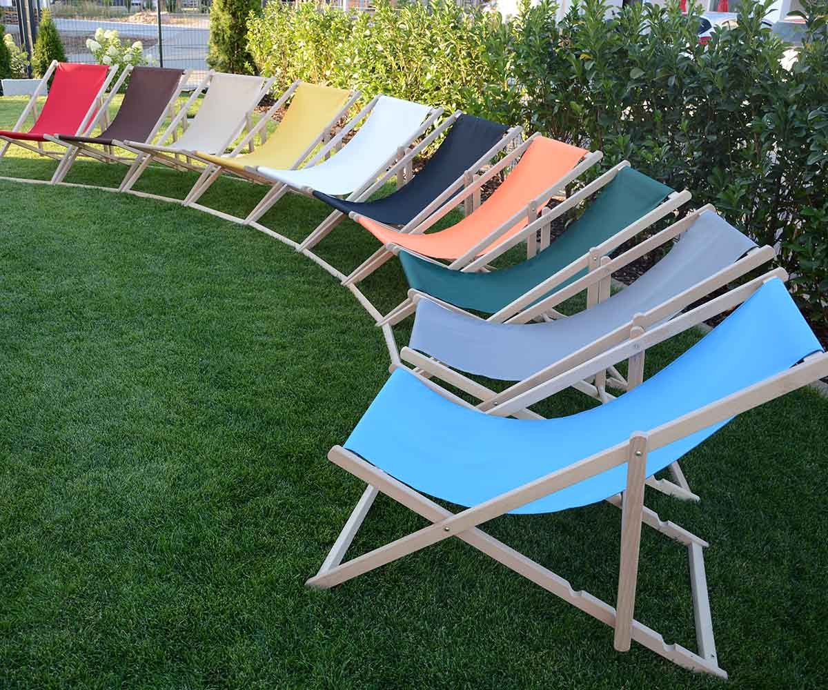 Systafex® Gartenliege Relaxliege Liegestuhl Strandstuhl Gartenliege Sonnenliege beige, Liegestuhl mit Bezug, 1 St., fertig montiert, Premiumqualität Bild 4