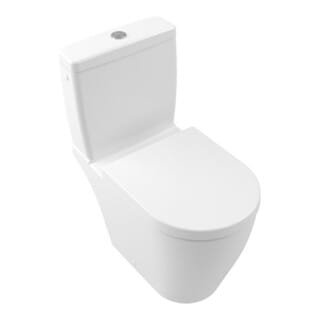 V&B WC-Sitz AVENTO st. wh. C+, Quick-R Scharn., Softclosing