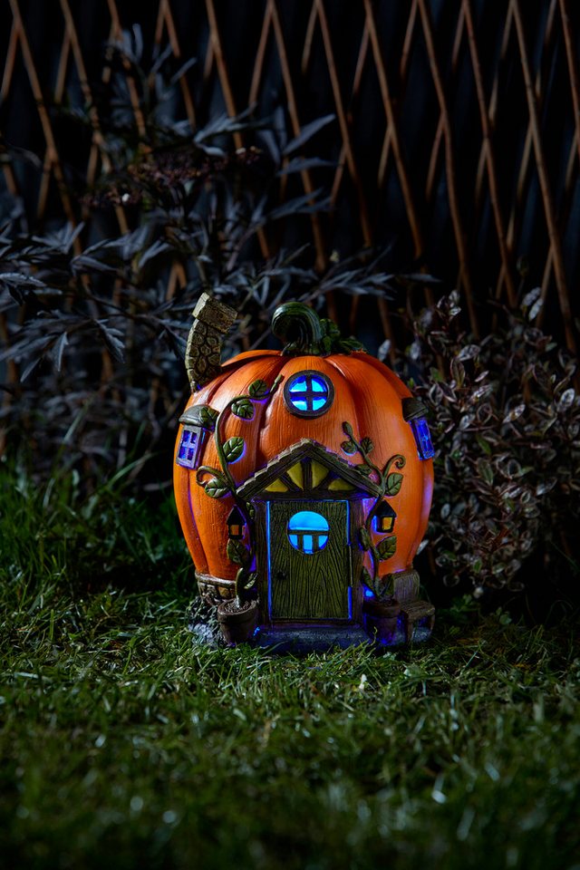 Smart Garden Dekolicht Solar-Gartenlicht Feenhaus Kürbis - Elfenhaus