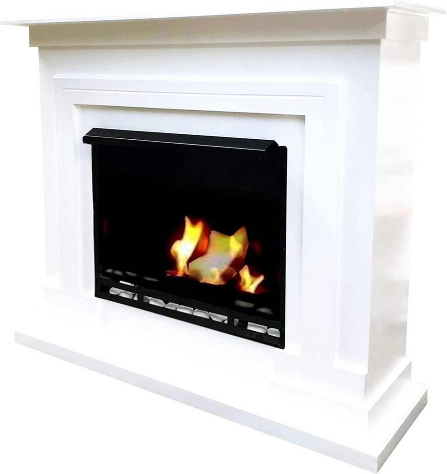 Kaminbau Mierzwa Echtfeuer-Dekokamin Berlin Premium (Brenngel & Bio-Ethanol Kamin Premium), Farbwahl, Sicherheitsglas Wahl, Gelkamin, Ethanolkamin Bild 3