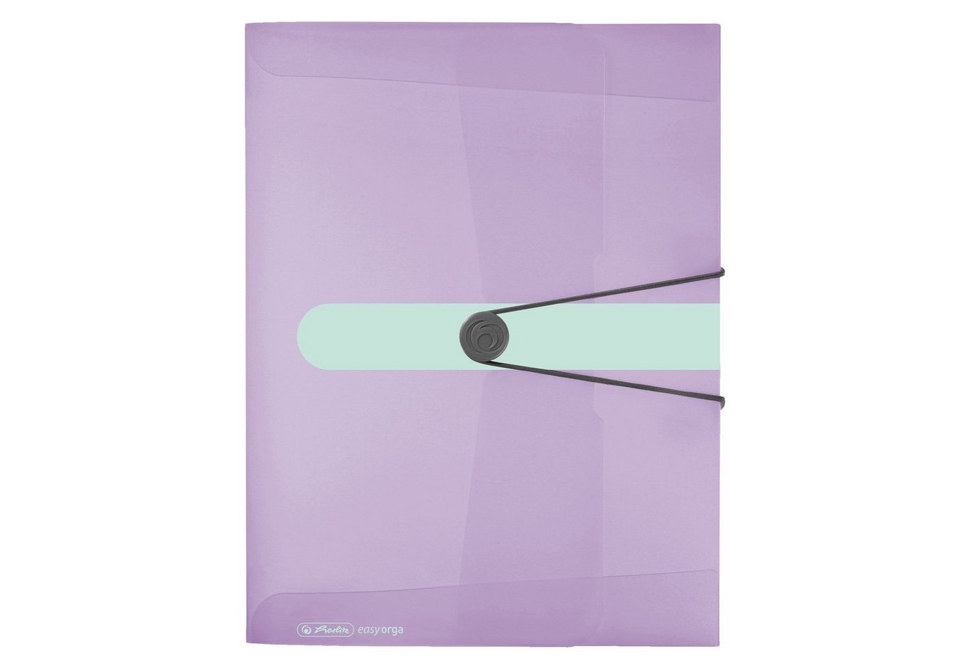 Herlitz Organisationsmappe Herlitz Sammelbox / Heftbox / DIN A4 / Farbe: transparent flieder Bild 2