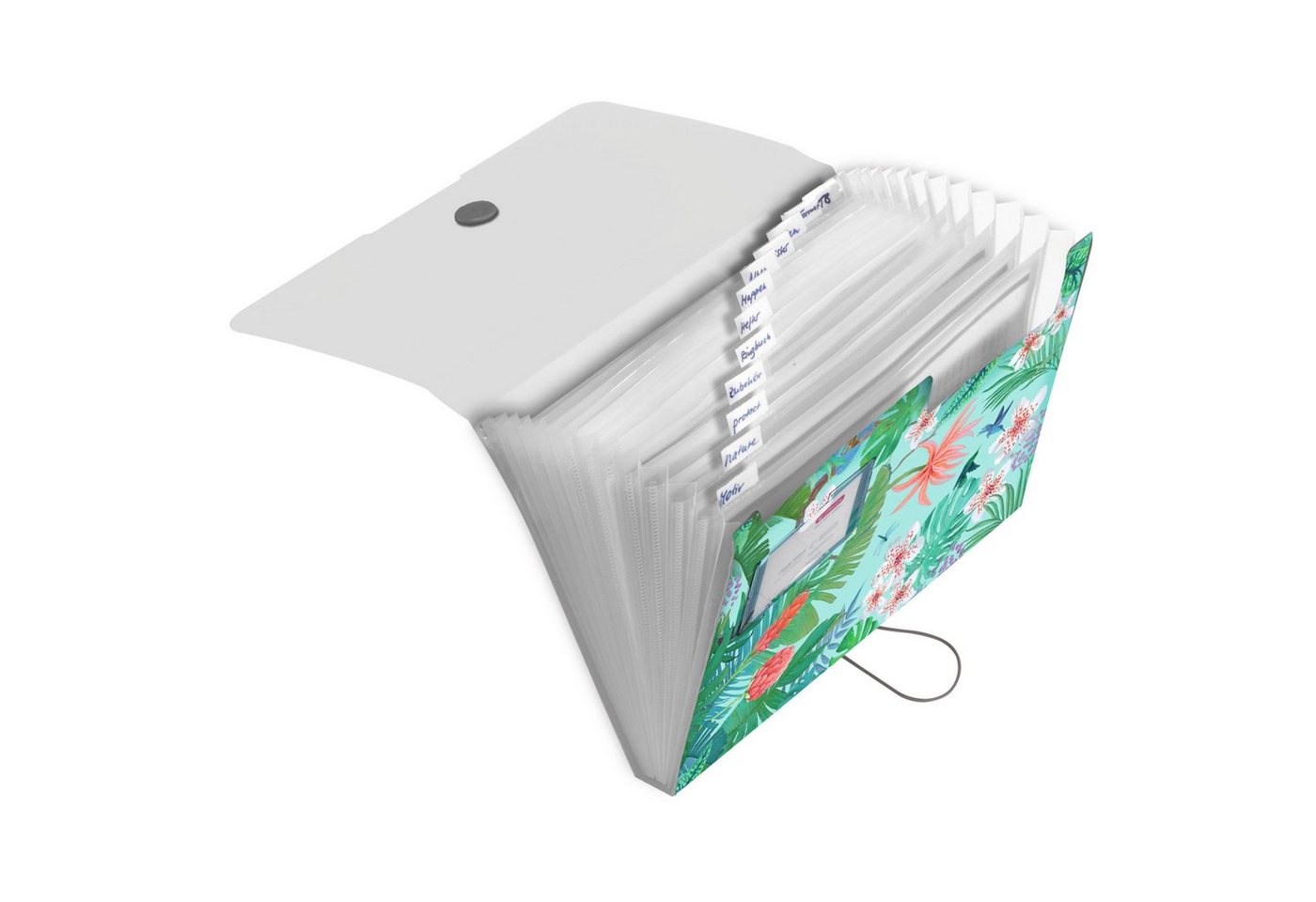 Herlitz Organisationsmappe Dokumentenmappe / Fächermappe A4 mit 12 Einsteckfächern "Lady Like Jun