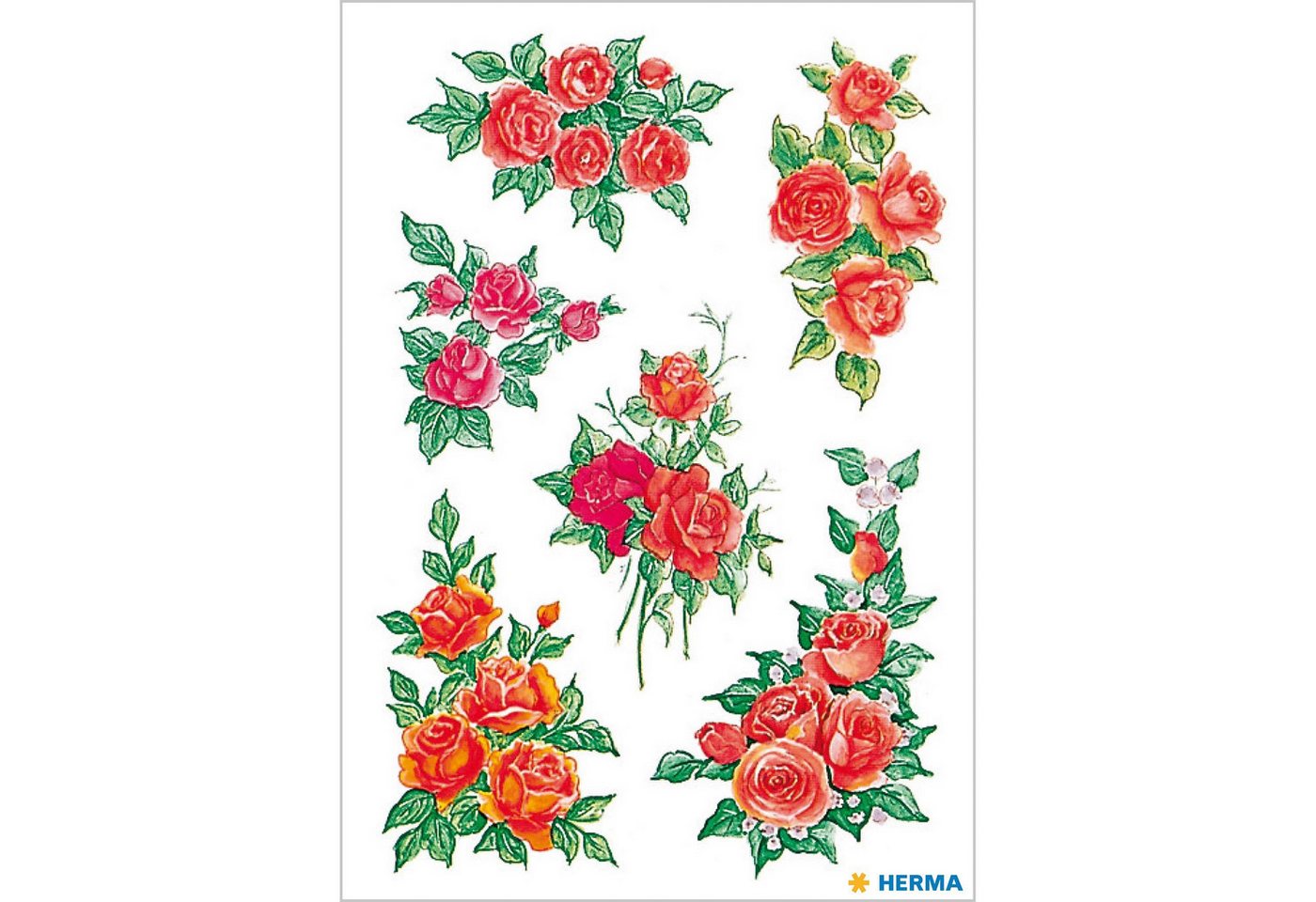 HERMA Sticker Herma Sticker DECOR Blumen Rosenbouquets 3 Bl Bild 2