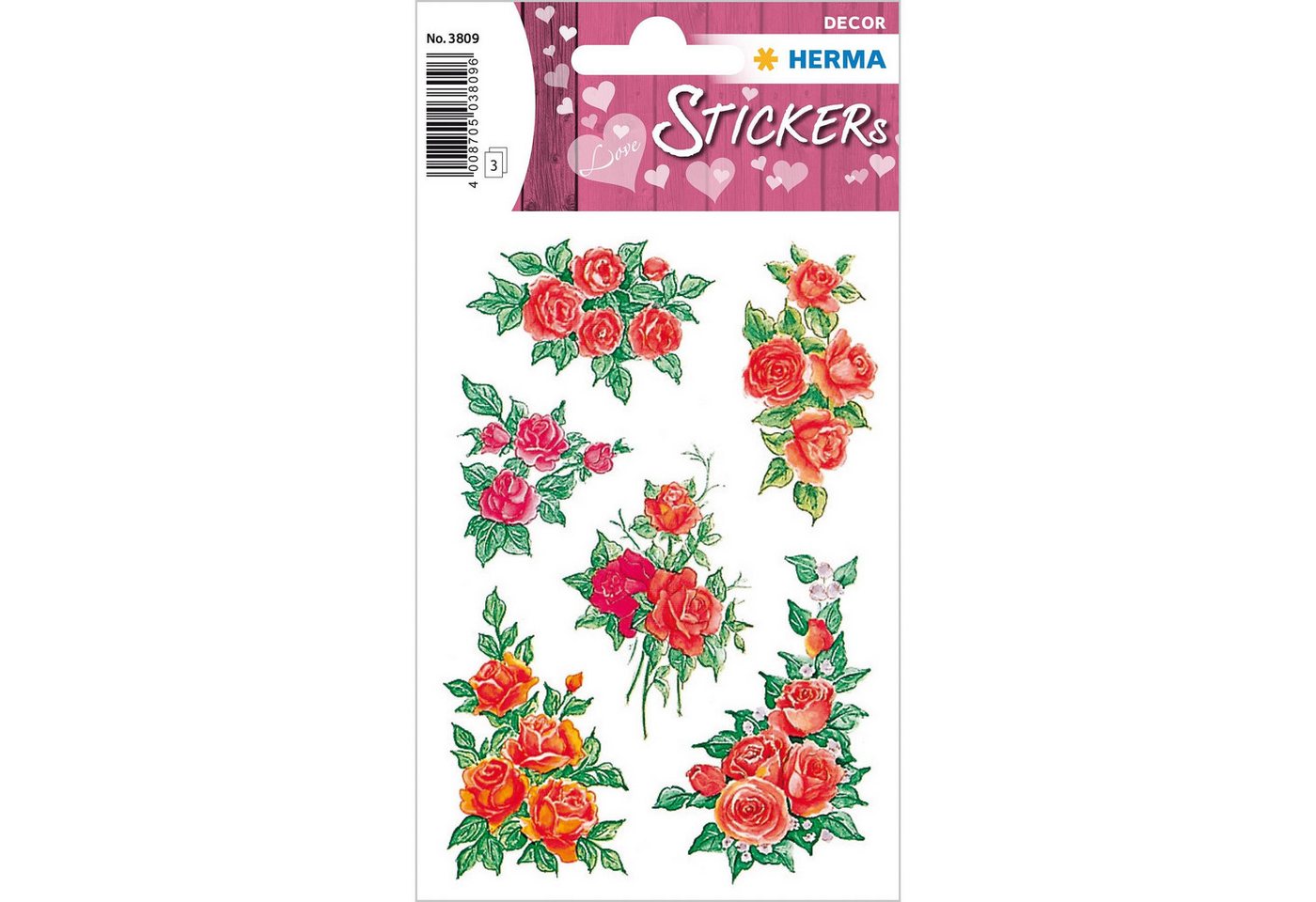 HERMA Sticker Herma Sticker DECOR Blumen Rosenbouquets 3 Bl Bild 3