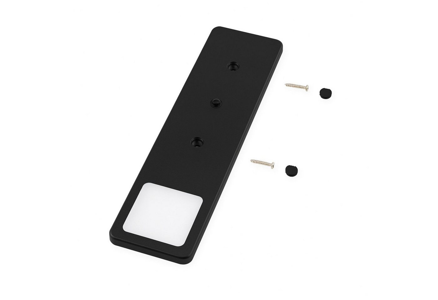 kalb LED Unterbauleuchte LED Unterbauleuchte Solid2, SET schwarz, mech. Schalter, 3W, 3er Set warmweiß, warmweiß/neutralweiß Bild 2