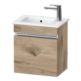 Duravit Waschtischunterschrank wandhängend Sivida 40x44,3x28,7cm, T., re, Ei Marm, Gr. chr