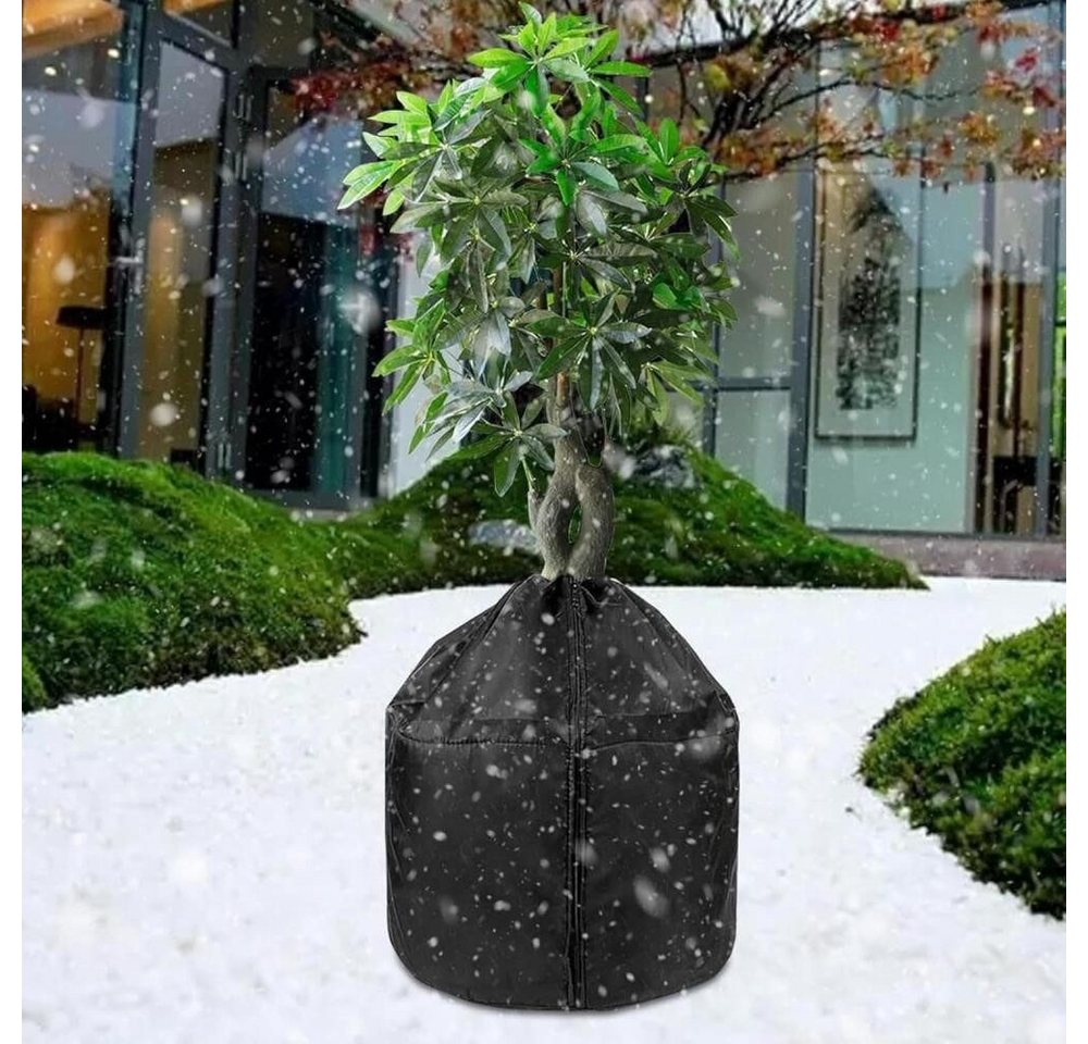 FELIXLEO Abdeckhaube Thermo Topfschutz Pflanzen Winterschutz Hüllen 45x50cm Bild 4
