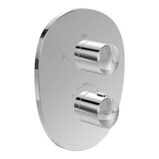 V&B Fertigmontageset ANTAO UP-Thermostat m 2-W-Mengenregul., chr