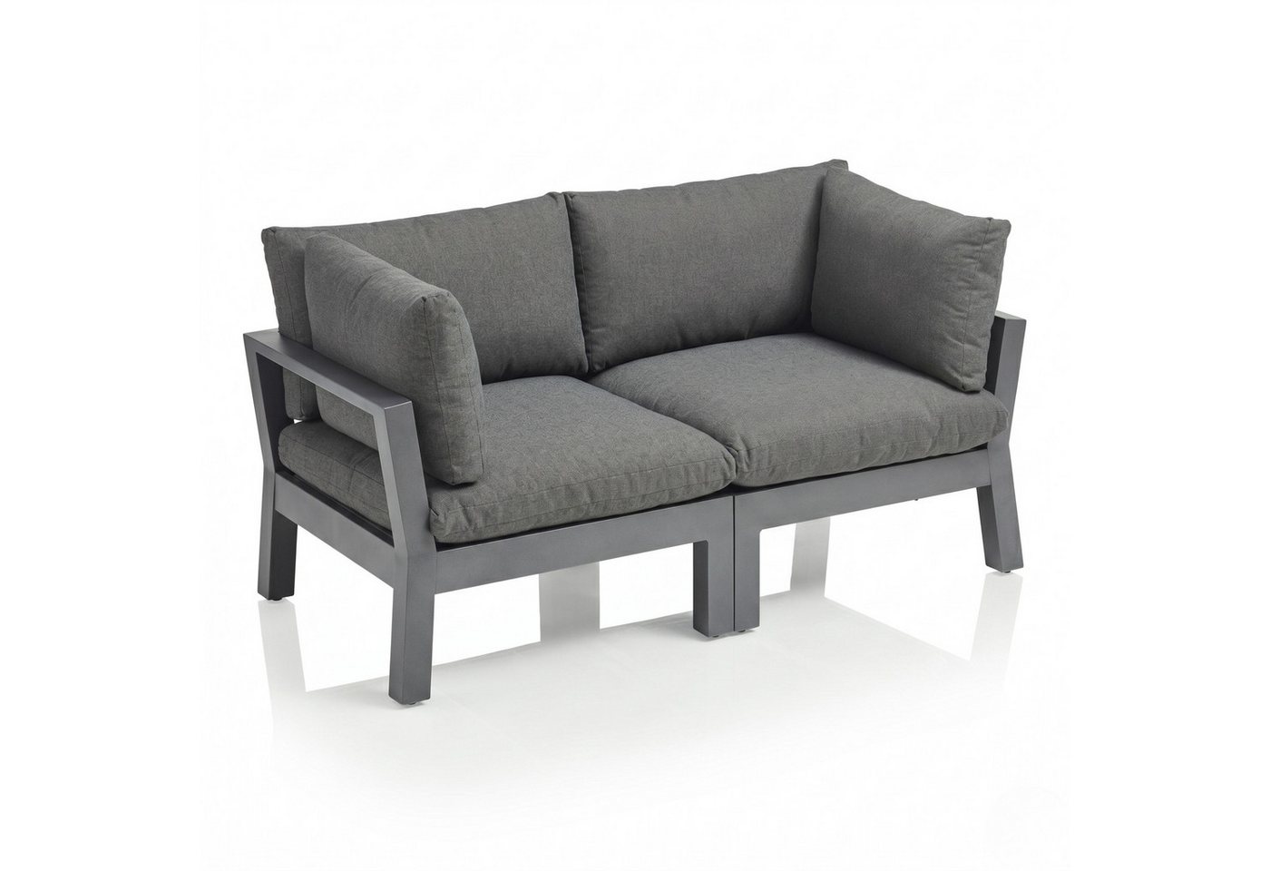 KETTLER Garten-Essgruppe Kettler Comfort Lounge Sofa Set aus 2 x Ecke 180 x 90cm