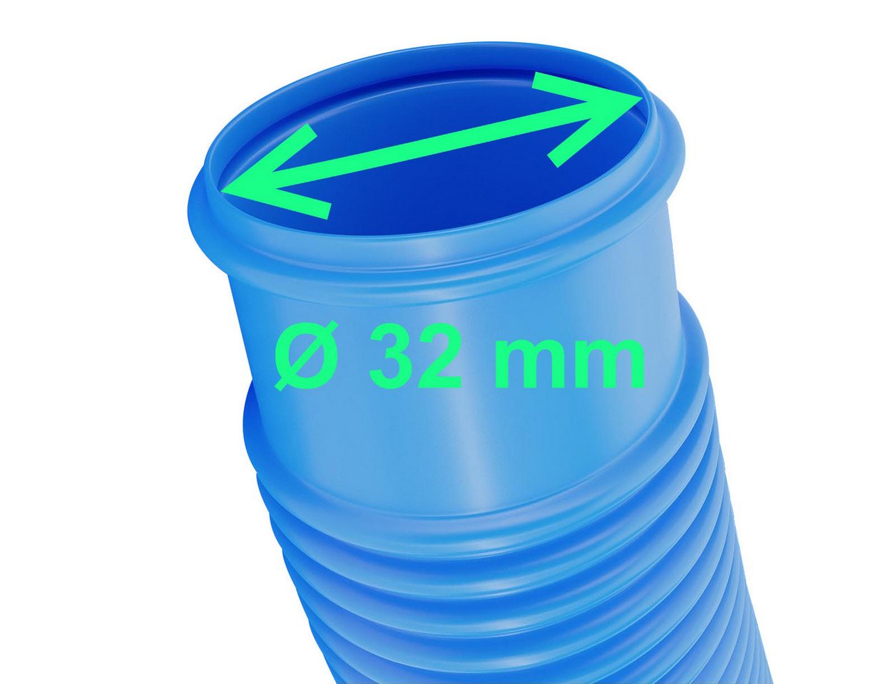 yourGEAR Poolschlauch yourGEAR Poolschlauch PH Ø 32mmx10m Schwimmbadschlauch teilbar Bild 3