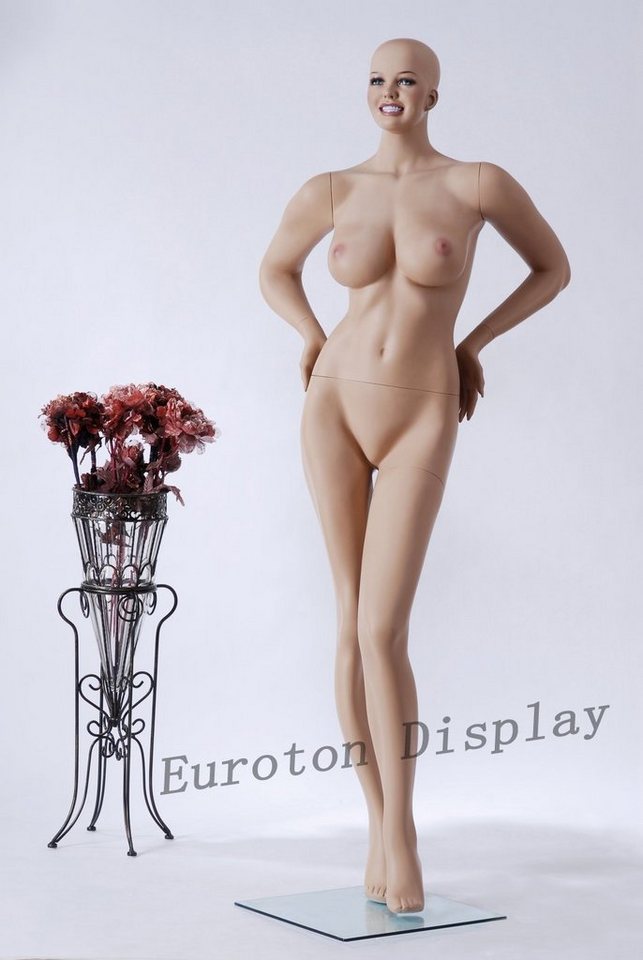 Eurotondisplay Schaufensterpuppe Sexy Schaufensterpuppe große Oberweite Weiblich NEU Bild 3
