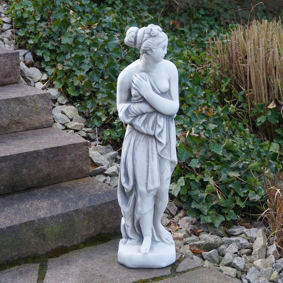 gartendekoparadies.de Gartenfigur Statue Venus Italica nach Antonio Canova, Steinfigur, H. 80 cm, 26 kg, Frostsicher Bild 2