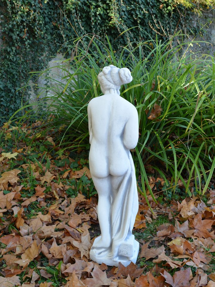 gartendekoparadies.de Gartenfigur Statue Venus Italica nach Antonio Canova, Steinfigur, H. 80 cm, 26 kg, Frostsicher Bild 3