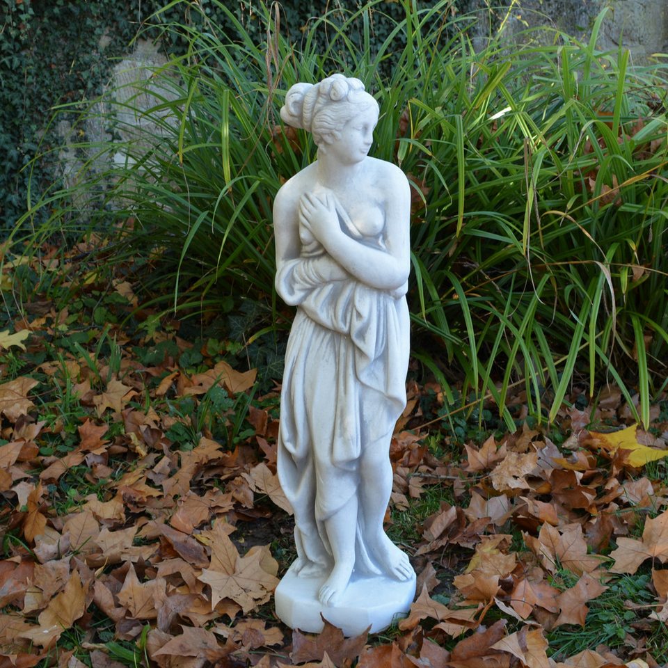 gartendekoparadies.de Gartenfigur Statue Venus Italica nach Antonio Canova, Steinfigur, H. 80 cm, 26 kg, Frostsicher Bild 5
