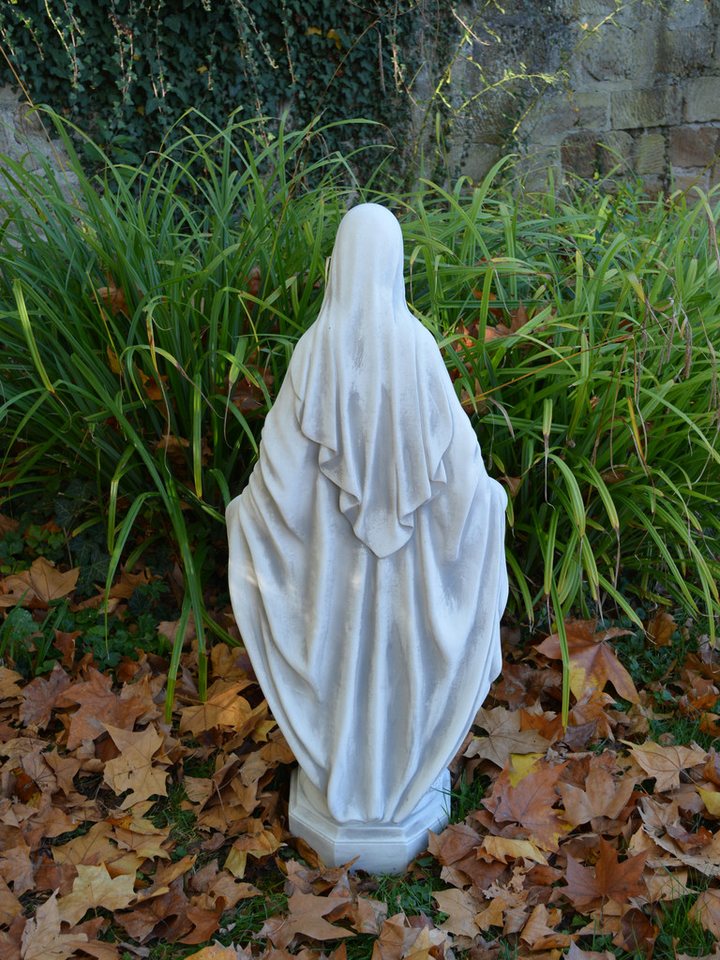 gartendekoparadies.de Gartenfigur Statue der heiligen Maria, Madonna, H. 98 cm, 60 kg, Frostsicher Bild 3